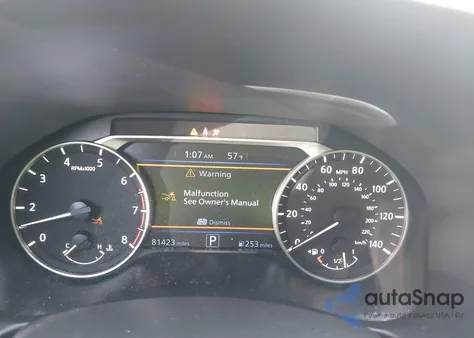 2021 Nissan Altima Sv Fwd z USA, uszkodzony, nr VIN 1N4BL4DV0MN357870